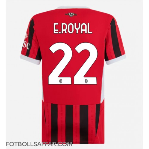 AC Milan Emerson Royal #22 Hemmatröja Dam 2024-25 Kortärmad